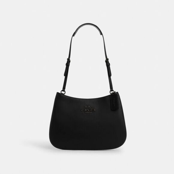 Coach Elegant Penelope Black Shoulder Bag - Picture 1 of 5